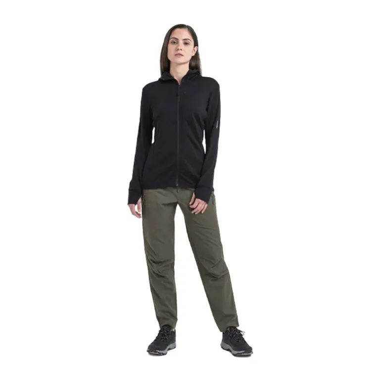 Polaire mérino 260 Quantum IV capuche femme