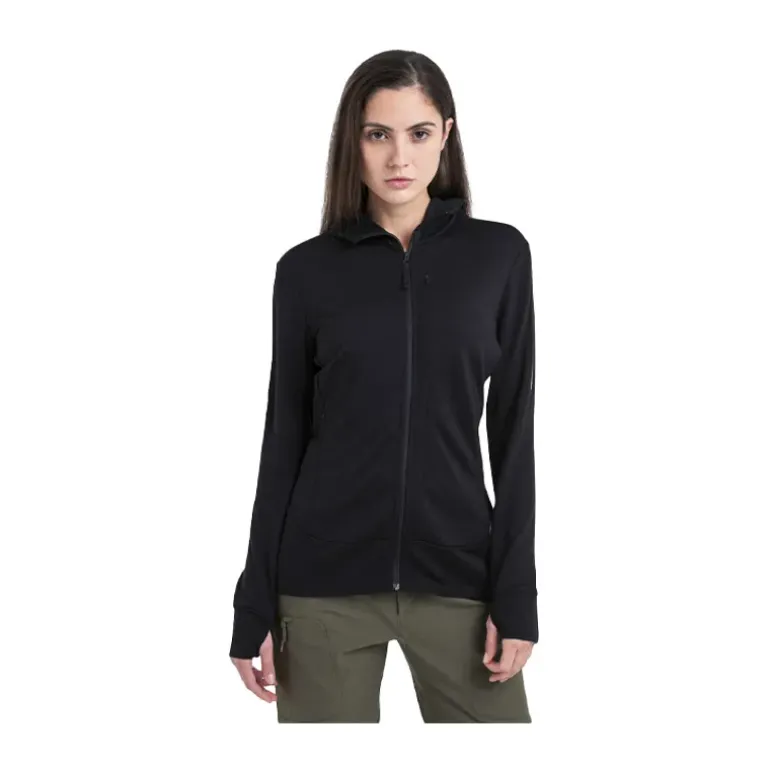 Polaire mérino 260 Quantum IV capuche femme