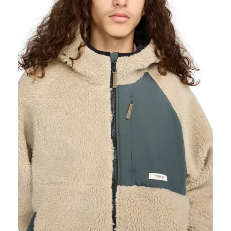 POLAIRE WOLFE SHERPA CAPUCHE HOMME