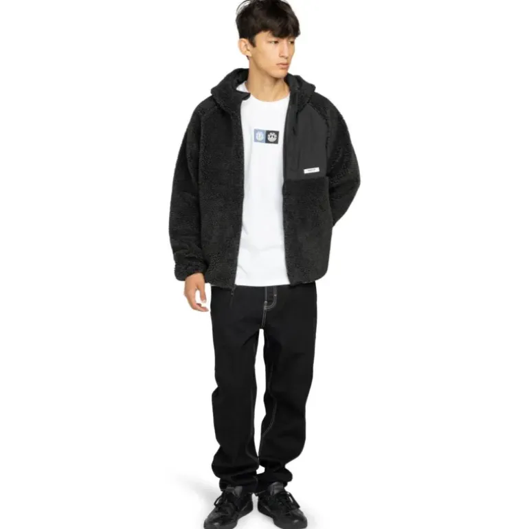 POLAIRE WOLFE SHERPA CAPUCHE HOMME