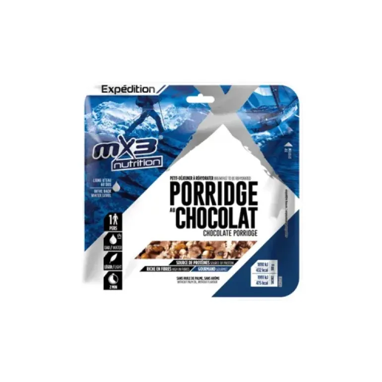 PORRIDGE AU CHOCOLAT LYOPHILISÉ