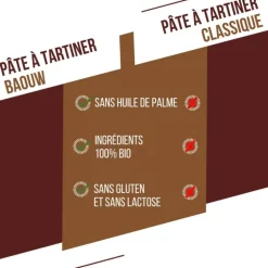 PÂTE À TARTINER PROTÉINÉE BIO 200G