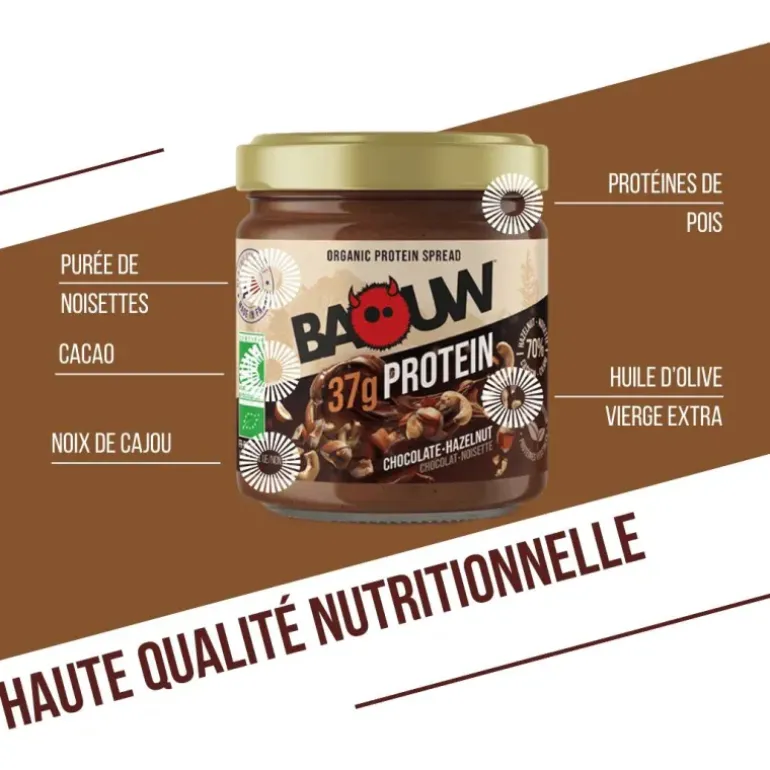 PÂTE À TARTINER PROTÉINÉE BIO 200G