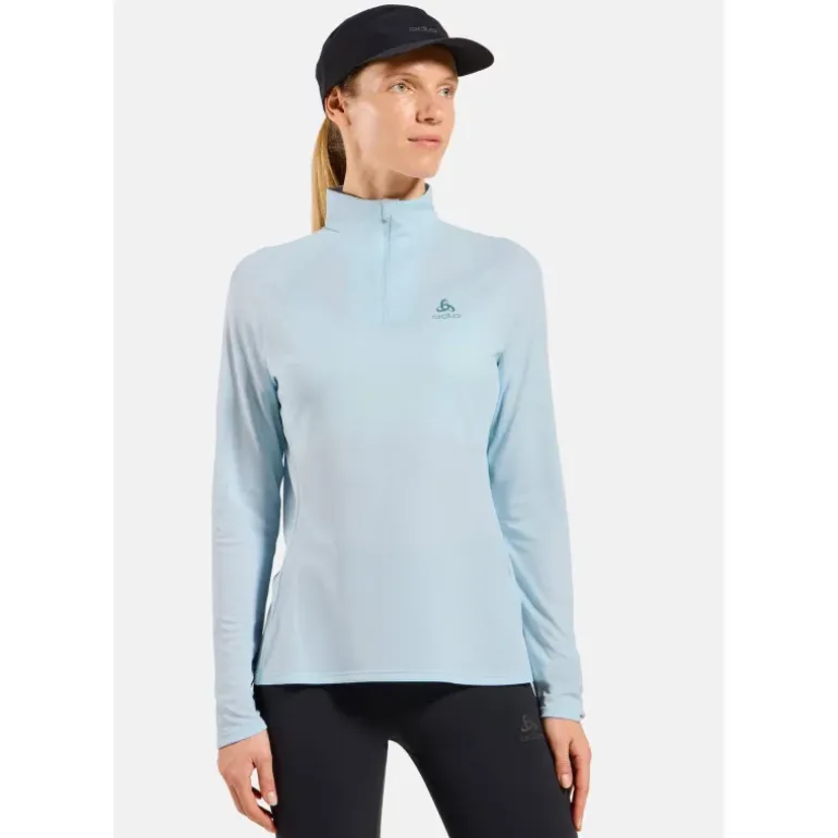 Pull col zippé Essentials femme