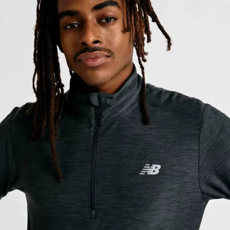 Pull Space Dye 1/4 Zip homme