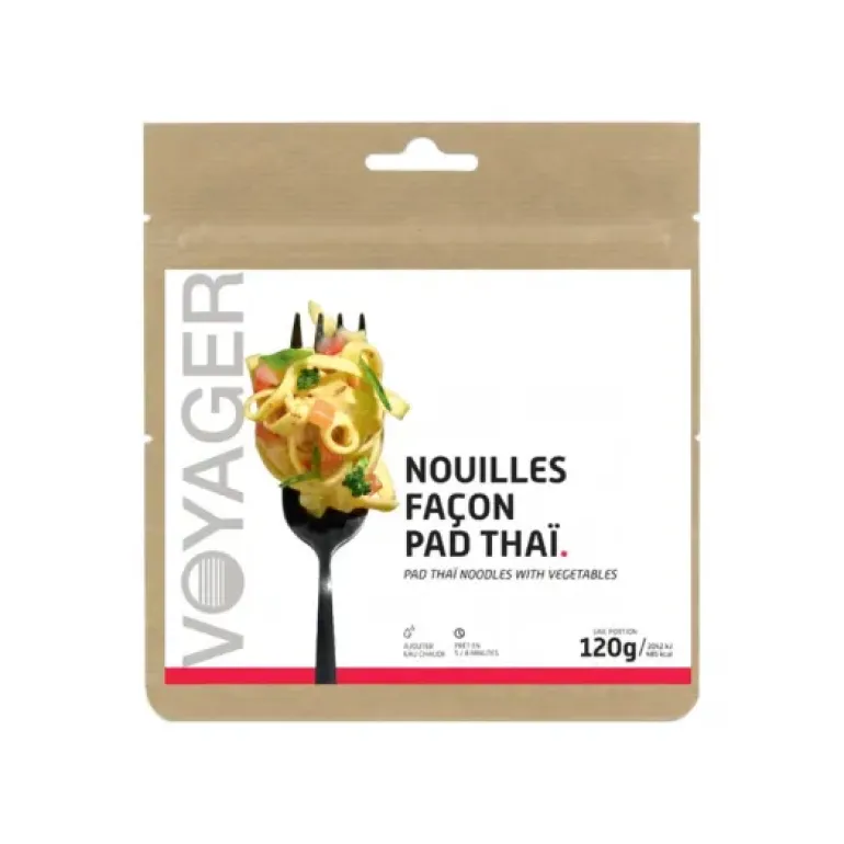 REPAS LYOPHILISÉ - NOUILLES AUX LÉGUMES FAÇON PAD THAI