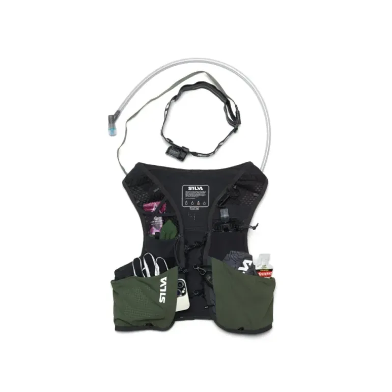 Sac d'hydratation Strive 5 vert avec flasques