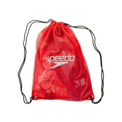 Sac en maille rouge