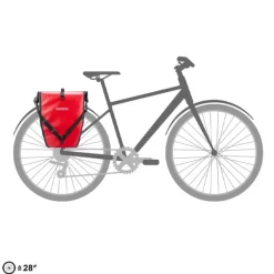 SACOCHE BACK-ROLLER x2 ROUGE