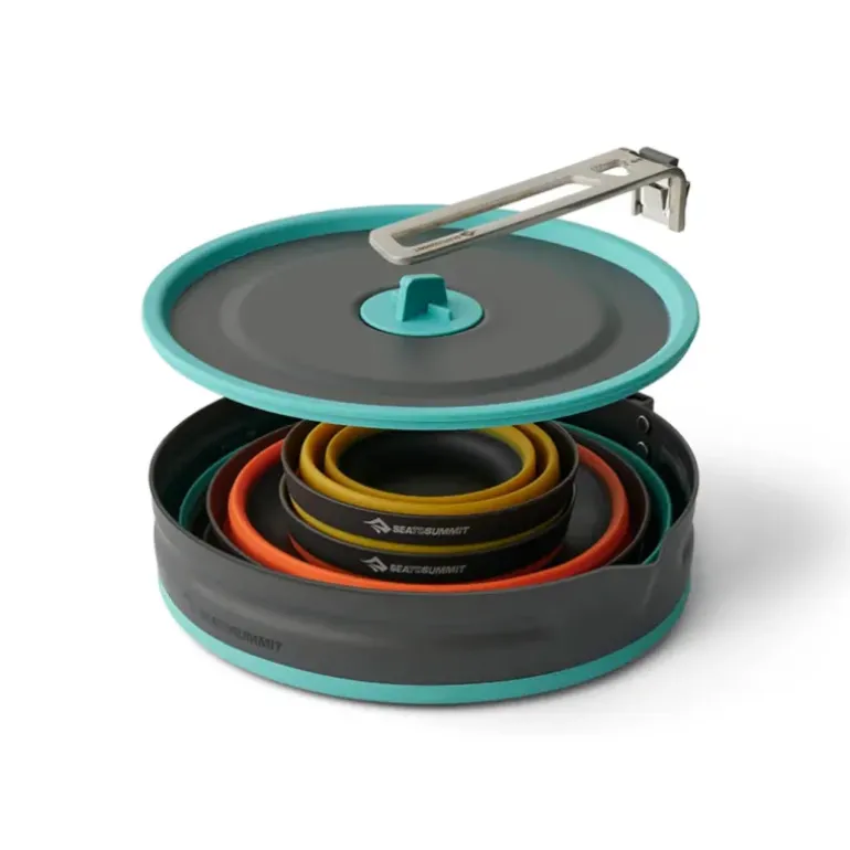 SET DE CUISINE PLIABLE ULTRA LIGHT FRONTIER ONE POT COOK 5 PIÈCES
