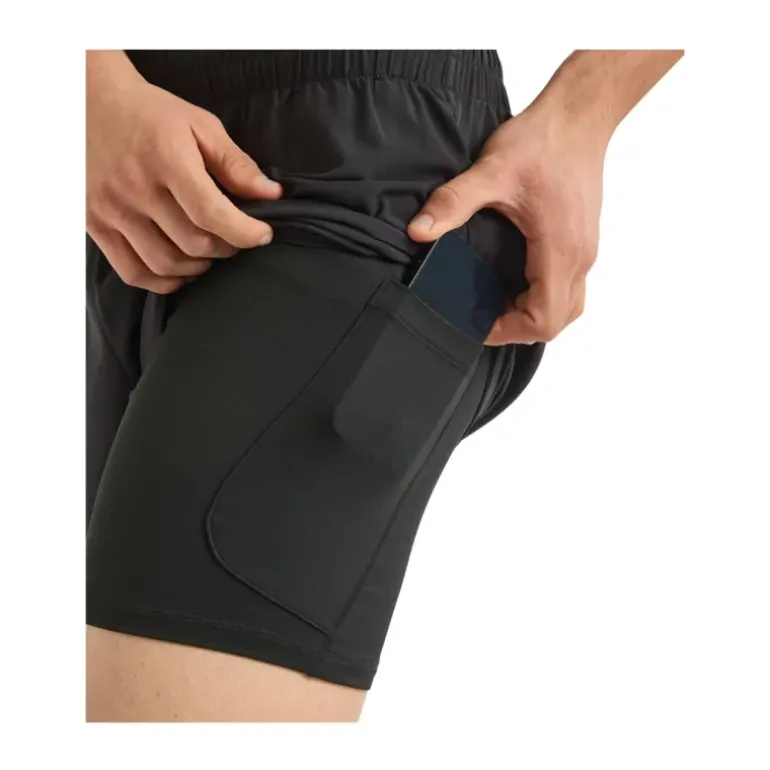 SHORT 2 EN 1 5'' RUN CREW HOMME