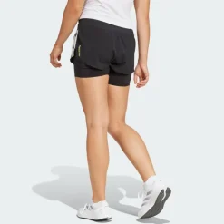 SHORT ADIZERO 2IN1 FEMME
