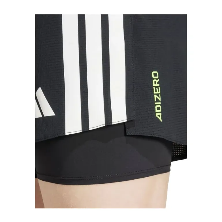SHORT POCHE GEL 2 EN 1 ADIZERO RUNNING HOMME
