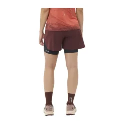 SHORT S/LAB ULTRA 2 EN 1 FEMME decadent chocolate