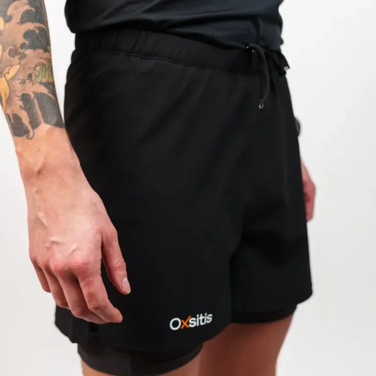 Short X-Race 2 en 1 homme
