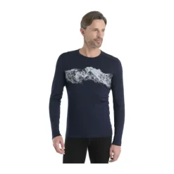 SOUS COUCHE MERINO 200 OASIS GRAPHIQUE COL ROND HOMME