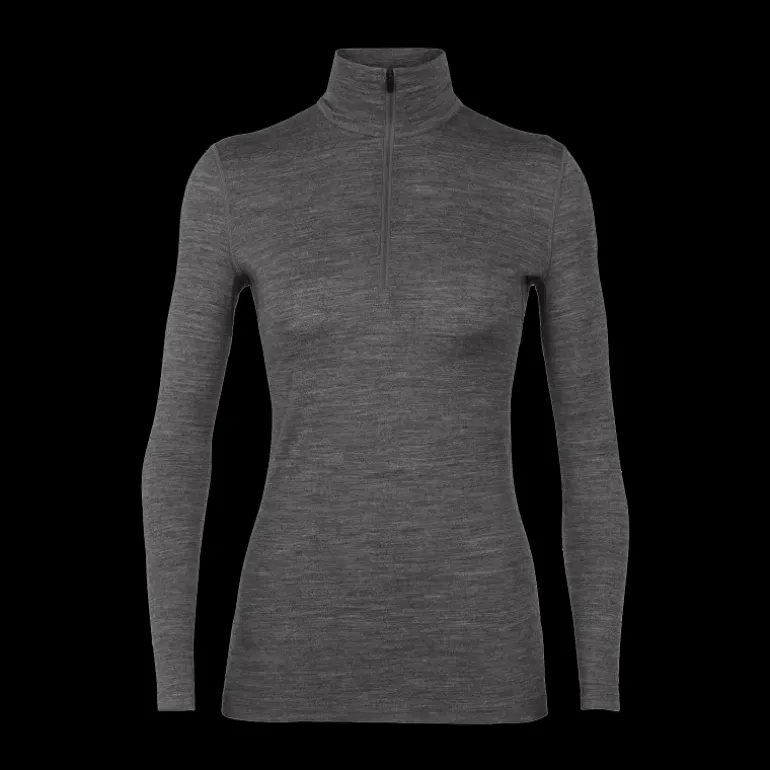 SOUS COUCHE MÉRINO 200 OASIS DEMI-ZIP FEMME