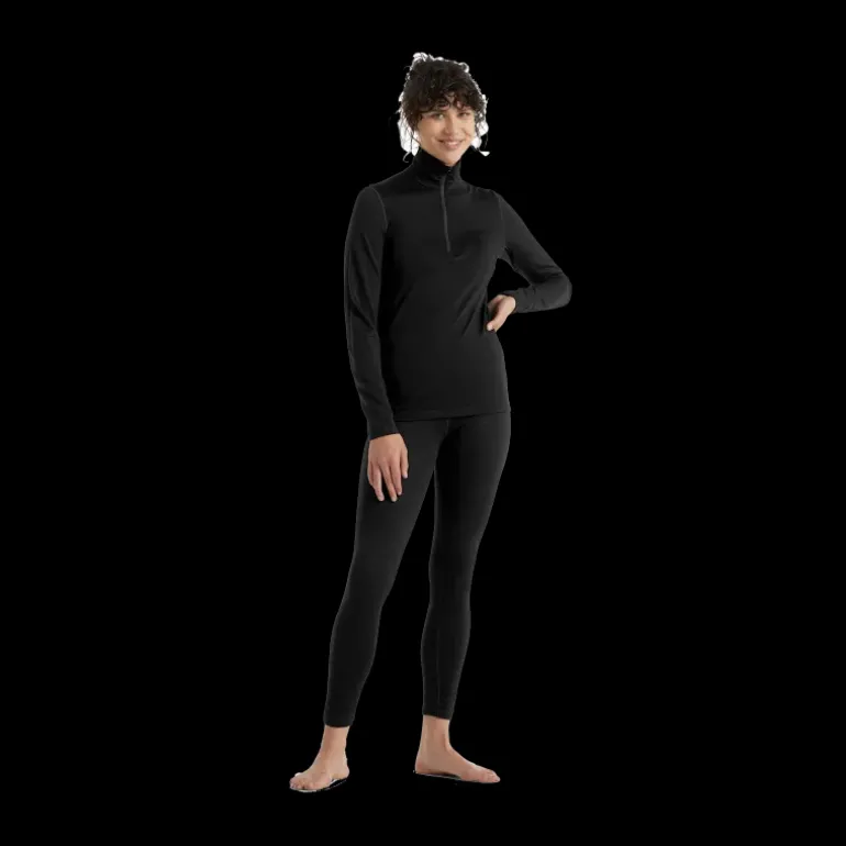 SOUS COUCHE MÉRINO 200 OASIS DEMI-ZIP FEMME