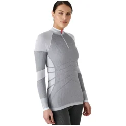 SOUS-COUCHE ACTIVBODY 4 COL ZIPPE FEMME