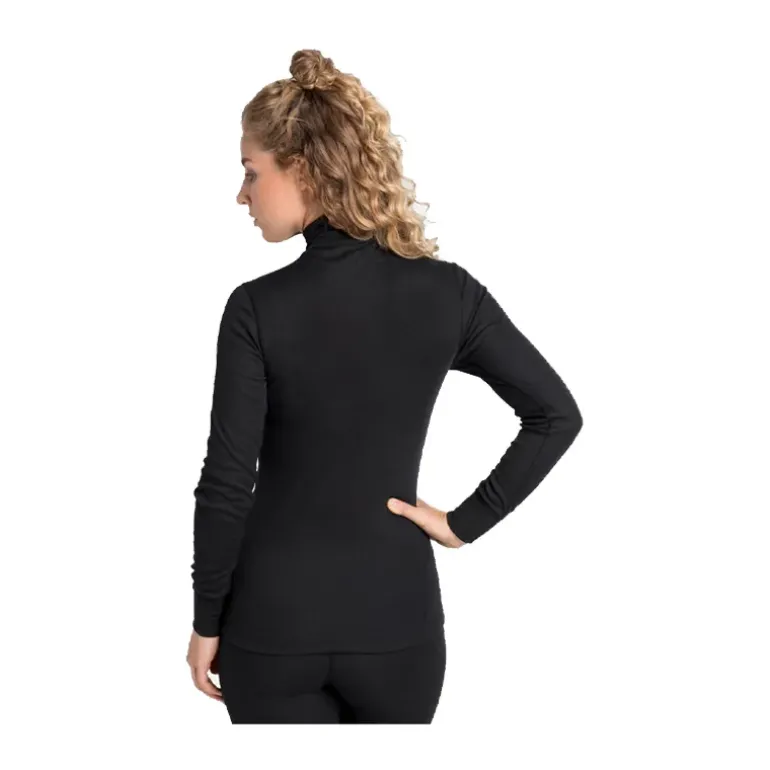 SOUS-COUCHE DEMI-ZIP ACTIVE WARM FEMME