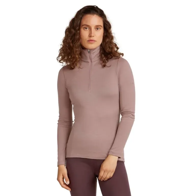 Sous-couche merino 200 Oasis demi-zip femme