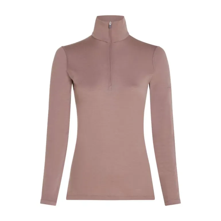 Sous-couche merino 200 Oasis demi-zip femme