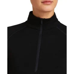 SOUS-COUCHE MERINO ZONEKNIT 200 DEMI-ZIP FEMME