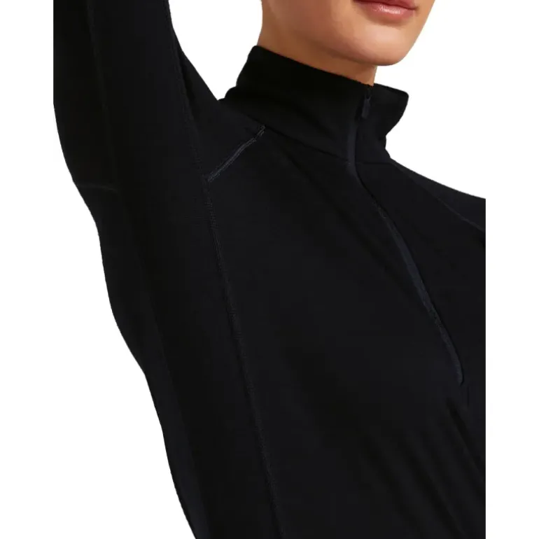 SOUS-COUCHE MERINO ZONEKNIT 200 DEMI-ZIP FEMME