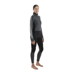 SOUS-COUCHE MERINO ZONEKNIT 200 DEMI-ZIP FEMME