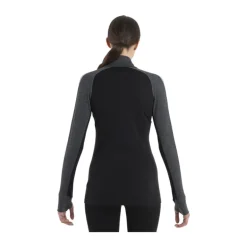 SOUS-COUCHE MERINO ZONEKNIT 200 DEMI-ZIP FEMME