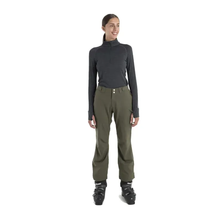 SOUS-COUCHE MERINO ZONEKNIT 200 DEMI-ZIP FEMME