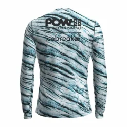 SOUS-COUCHE MERINOS 200 OASIS POW AOP