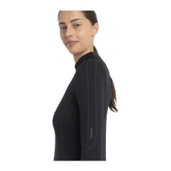 SOUS-COUCHE MÉRINOFINE POLAR 300 DEMI-ZIP FEMME