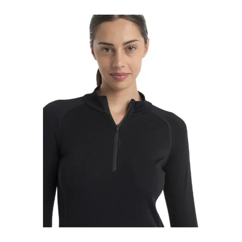 SOUS-COUCHE MÉRINOFINE POLAR 300 DEMI-ZIP FEMME