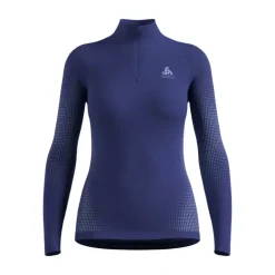 SOUS-COUCHE TOP TURTLE COL DEMI-ZIP FEMME