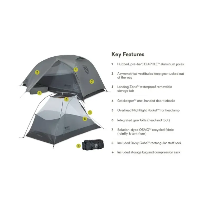 Tente Dragonfly OSMO Bikepack 2 places