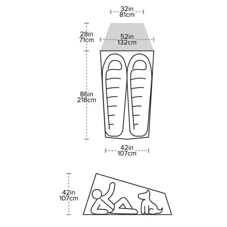TENTE FLY CREEK HV UL2 SOLUTION DYE