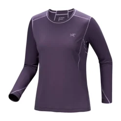 T-shirt à manches longues et col rond Sunna Femme