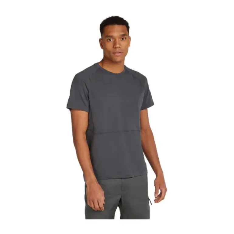 T-SHIRT MANCHES COURTES MÉRINOS 200 GAUFRÉ HOMME
