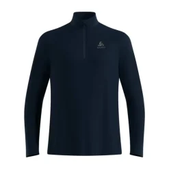 T-SHIRT MANCHES LONGUES 1/2 ZIP ESSENTIAL HOMME