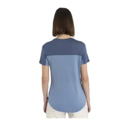 T-SHIRT MERINO 125 COOL LITE SPHERE III COLOUR BLOCK FEMME