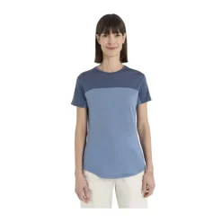T-SHIRT MERINO 125 COOL LITE SPHERE III COLOUR BLOCK FEMME