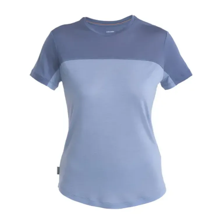 T-SHIRT MERINO 125 COOL LITE SPHERE III COLOUR BLOCK FEMME