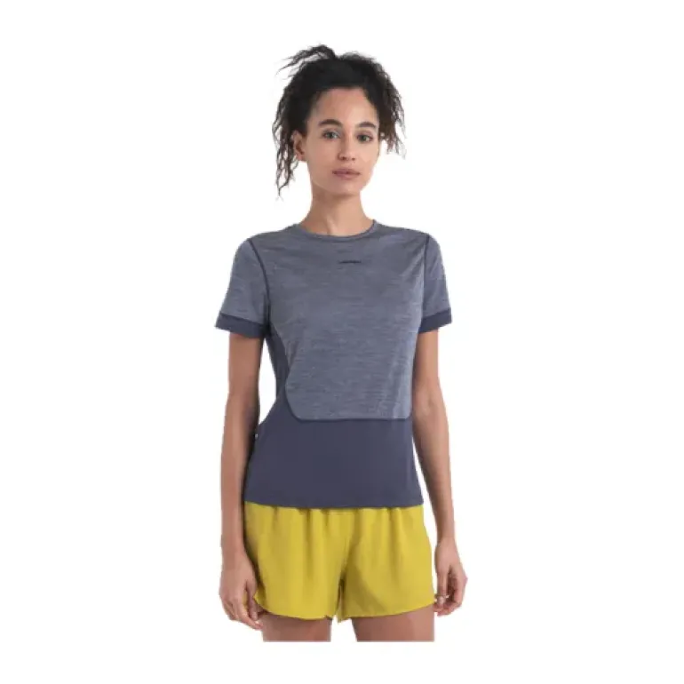 T-SHIRT MERINO 125 ZONEKNIT ENERGY WIND FEMME