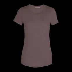 T-SHIRT MERINO SPHERE ROSE FEMME