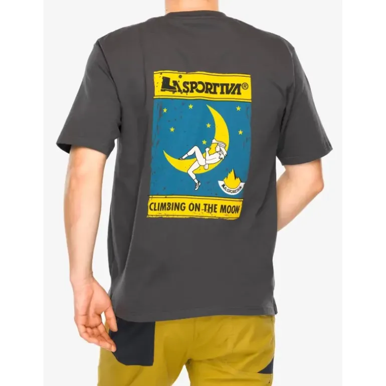 T-SHIRT MOON CLIMB HOMME