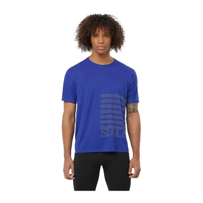 T-SHIRT SENSE AERO GFX HOMME BLEU FONCÉ
