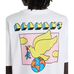 T-shirt World Peace homme