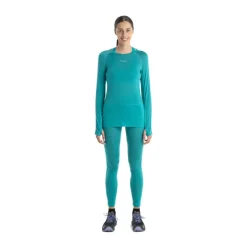 T-SHIRT ZONEKNIT MANCHES LONGUES MERINO 125 FEMME