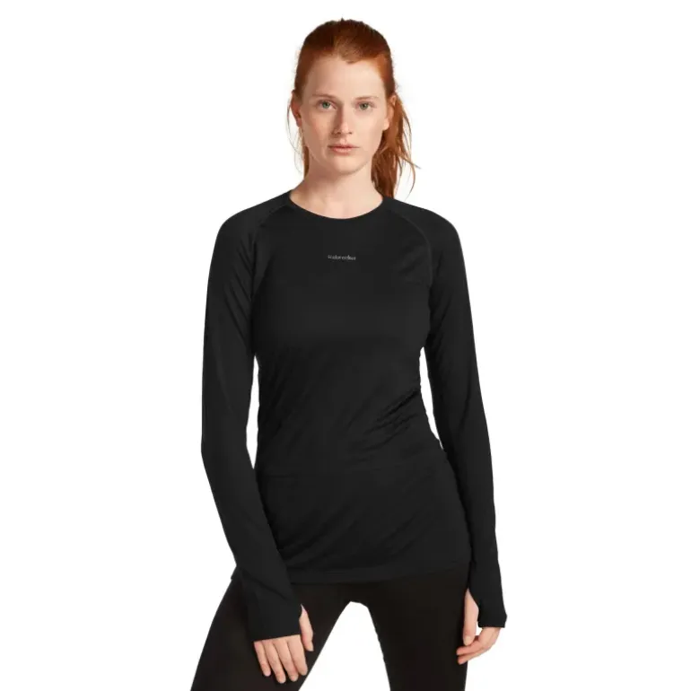 T-SHIRT ZONEKNIT MANCHES LONGUES MERINO 125 FEMME